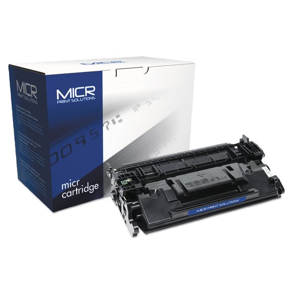 Micr Print Solutions Compatible CF226X(M) (26XM) High-Yield MICR Toner, 9000 PY, Black MCR26XM